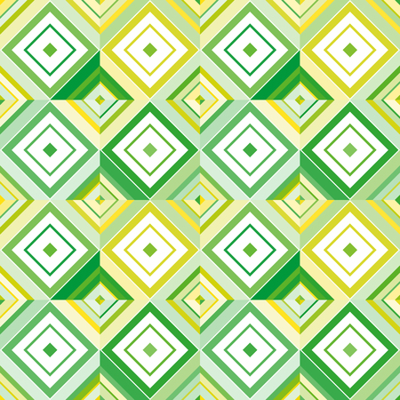 Colored rhombuses, abstract background. Vector Seamless Pattern.のイラスト素材