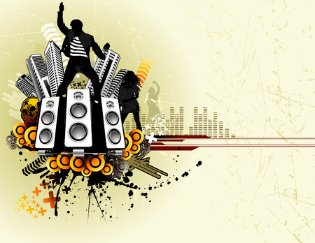 vector party illustrationのイラスト素材