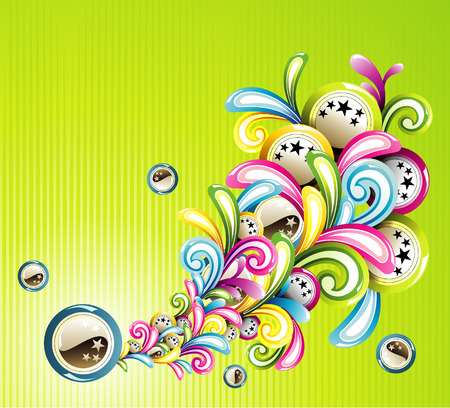 vector background illustrationのイラスト素材