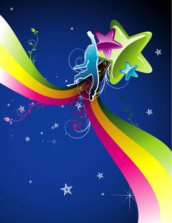 vector fashion illustrationのイラスト素材