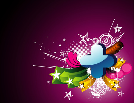 vector background illustrationのイラスト素材