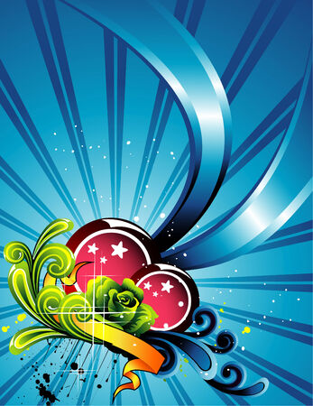 background illustrationのイラスト素材