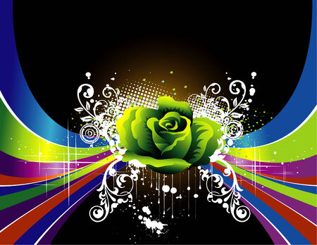 flower illustrationのイラスト素材