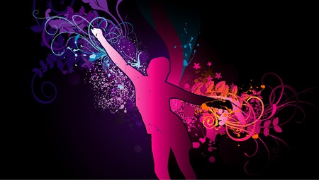 abstract peopleのイラスト素材