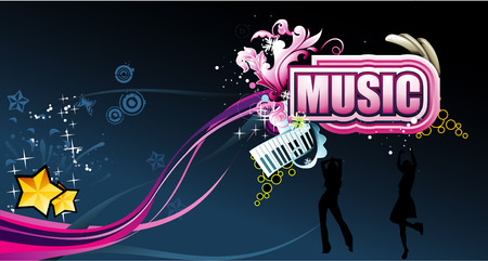 vector party illustrationのイラスト素材