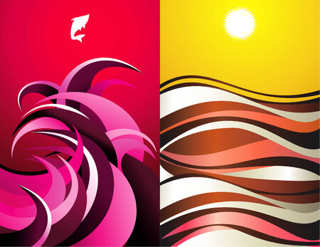 vector background illustrationのイラスト素材