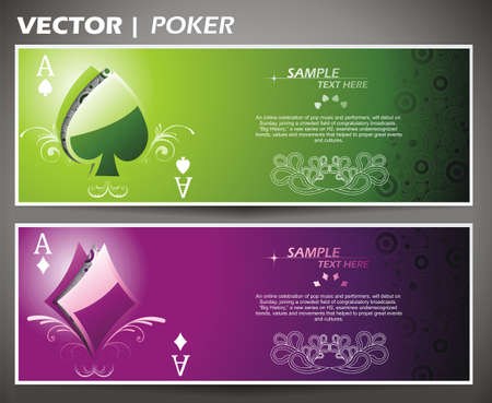 poker designのイラスト素材