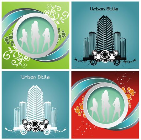 urban designのイラスト素材