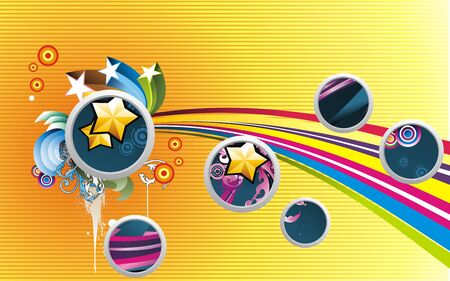 abstract background designのイラスト素材