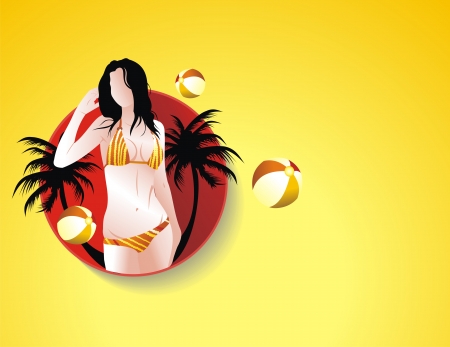 summer seasonのイラスト素材