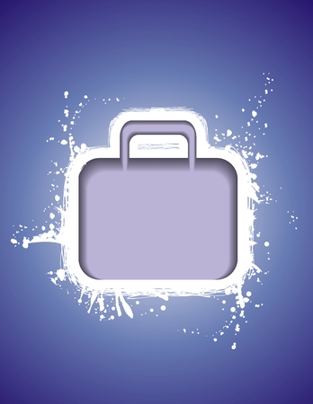 suitcase design のイラスト素材