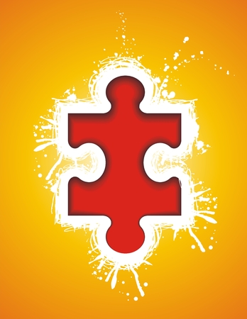 puzzle piece のイラスト素材