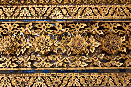 Traditional Thai Style Pattern の写真素材