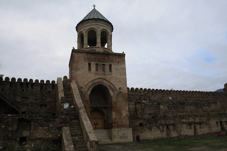 Svetitskhoveli Orthodox Cathedral in Mtskheta, Georgia.