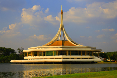 Suan Luang   public park at Bangkokの写真素材
