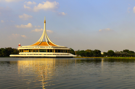 Suan Luang   public park at Bangkokの写真素材