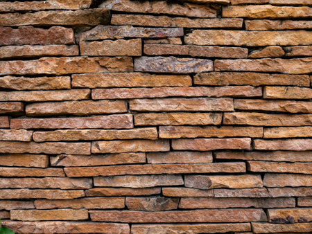 Brown Matte Decorative Wall Stone Texture.
