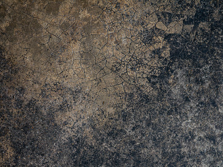 Cracked polished cement surface texture with natural imperfections.の写真素材