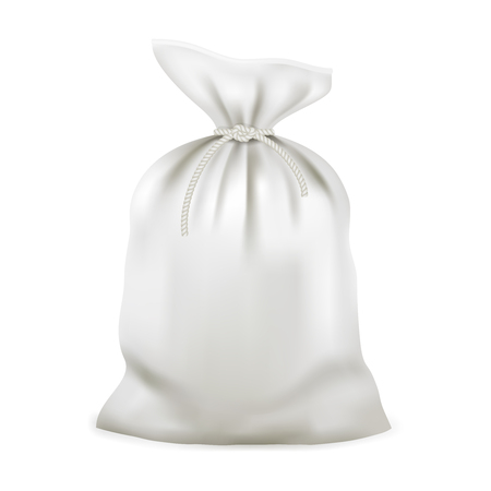 Bag on a white background. Vector illustration.のイラスト素材