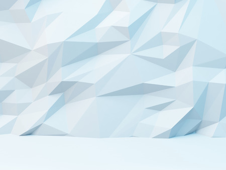 Abstract polygonal background. 3d imageの写真素材