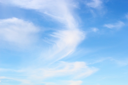 beautiful blue sky with clouds - backgroundの写真素材