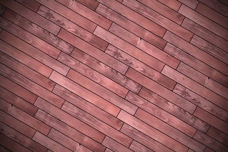 textured wood tiles mounted at an angle  for floor finishingの写真素材