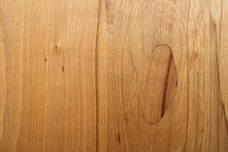 textured wood lumber with knot, beige plywood