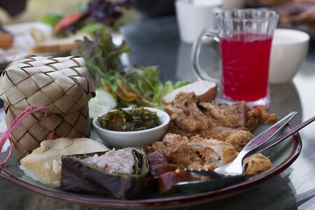 Breakfast in the North of Thailand