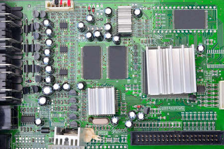 Close up of Circuit Board