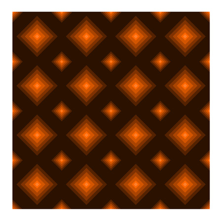 seamless pattern with diamond shape on brown backgroundのイラスト素材