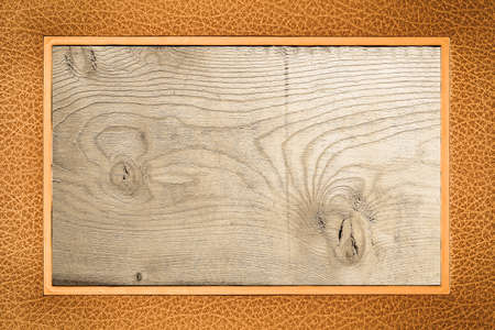 leather photo-frameの写真素材