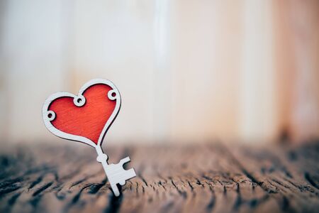 Valentines Day background with love heart.