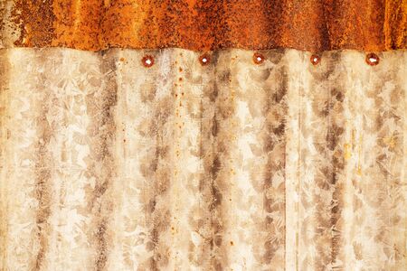 Grunge zinc plate for abstract background.の写真素材