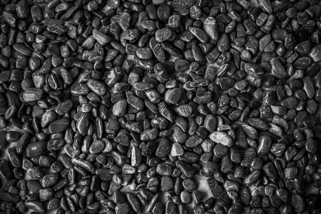 Pebbles texture in nature for abstract background.の写真素材