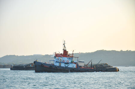 Ship at seaのeditorial素材