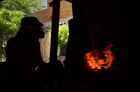 The blacksmithの写真素材