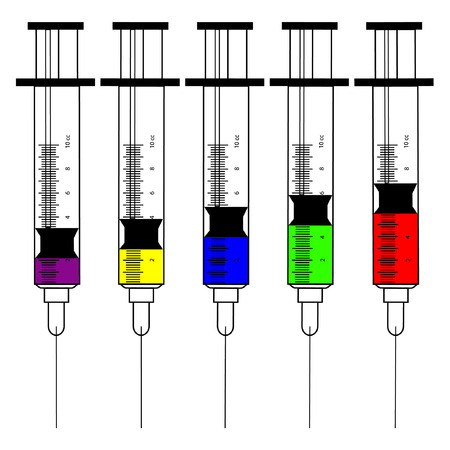 syringeのイラスト素材