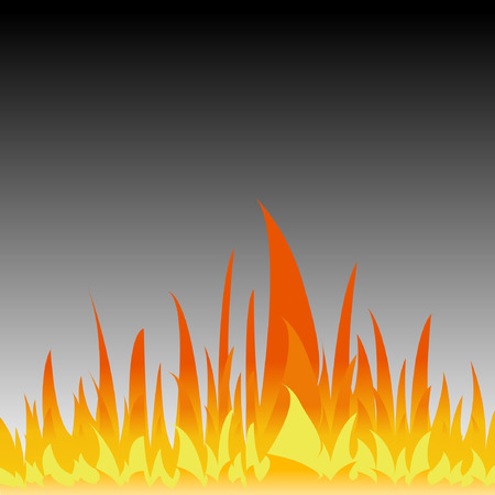 fire vectorのイラスト素材