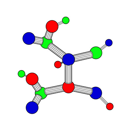 citric acid vectorのイラスト素材