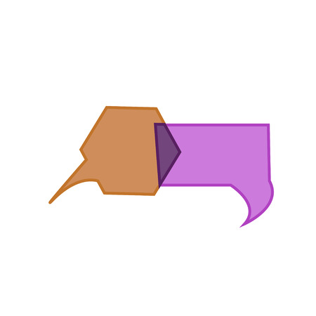 Speech Bubble Vector Iconのイラスト素材