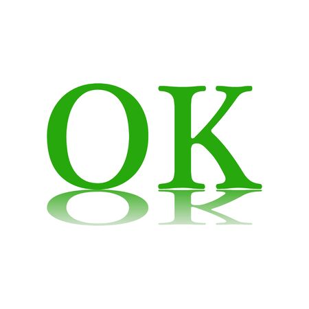 ok iconのイラスト素材