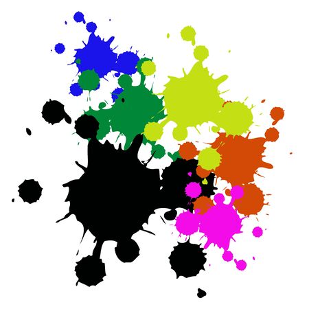 color paintのイラスト素材