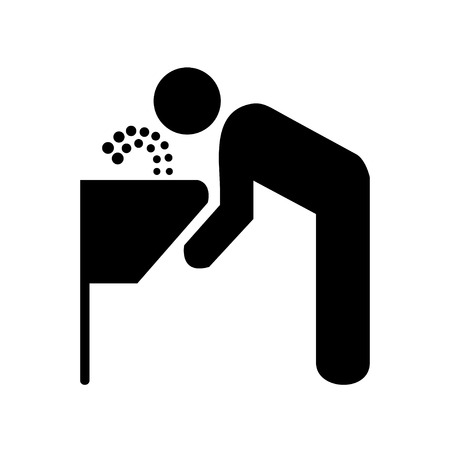 signs for a water fountain