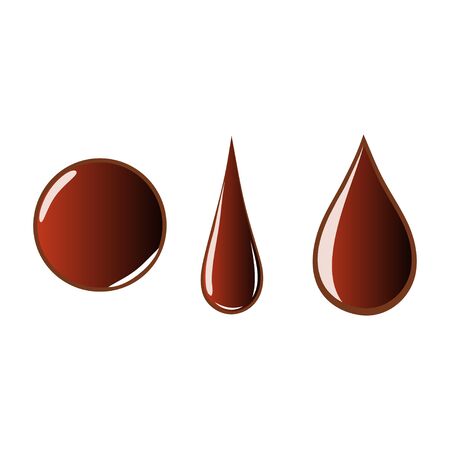 chocolate dropsのイラスト素材