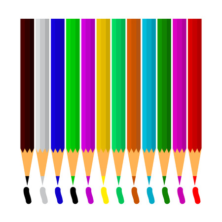 color pencilのイラスト素材