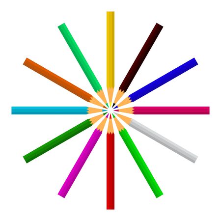 color pencilのイラスト素材