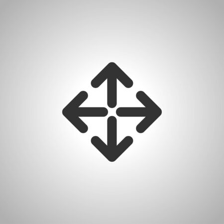 arrow iconのイラスト素材