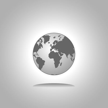 Globe iconのイラスト素材