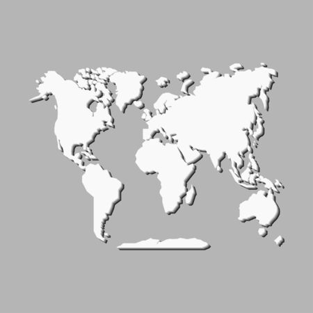 World mapのイラスト素材