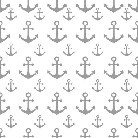anchor,seamless patternのイラスト素材